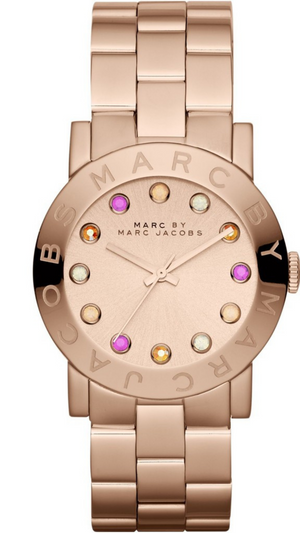 Buy Shop Marc Jacobs Blade Rose Gold Dial Rose Gold Steel Strap Watch for Women - MBM3142 USA Online