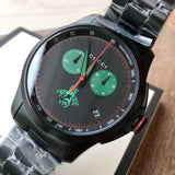 Buy Shop Gucci G-Timeless Chronograph Black Dial Black Steel Strap Watch For Men - YA126269 USA Online