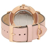 Buy Shop Coach Delancey Gold Dial Pink Leather Strap Watch for Women - 14503332 USA Online