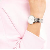 Buy Shop Michael Kors Jaryn Quartz Silver Dial Silver Steel Strap Watch For Women - MK3499 USA Online
