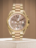 Buy Shop Michael Kors Bradshaw Gold Dial Two Tone Steel Strap Watch for Women - MK6359 USA Online