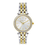 Buy Shop Michael Kors Darci Silver Dial Two Tone Steel Strap Watch for Women - MK3405 USA Online