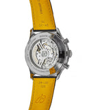 Buy Shop Breitling Navitimer B01 Chronograph 43 Silver Dial Black Leather Strap Watch for Men - AB0138241G1P1 USA Online
