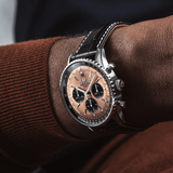 Buy Shop Breitling Navitimer B01 Chronograph 43 Brown Dial Black Leather Strap Watch for Men - AB0138241K1P1 USA Online