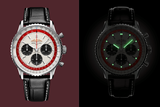 Buy Shop Breitling Navitimer B01 Chronograph 43 Boeing 747 White Dial Black Leather Strap Watch for Men - AB01383B1G1P1 USA Online