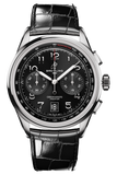 Buy Shop Breitling Premier B01 Chronograph 42 Black Dial Black Leather Strap Watch for Men - AB0145221B1P1 USA Online