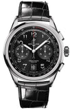 Buy Shop Breitling Premier B01 Chronograph 42 Black Dial Black Leather Strap Watch for Men - AB0145221B1P1 USA Online