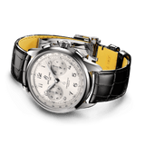 Buy Shop Breitling Premier B09 Chronograph 40 White Dial Black Leather Strap Watch for Men - AB0930371G1P1 USA Online