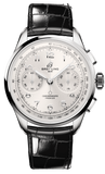 Buy Shop Breitling Premier B09 Chronograph 40 White Dial Black Leather Strap Watch for Men - AB0930371G1P1 USA Online