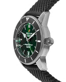 Buy Shop Breitling Superocean Heritage B20 Automatic 46 Green Dial Black Mesh Bracelet Watch for Men - AB2020121L1S1 USA Online