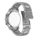 Buy Shop Fossil Dean Chronograph Black Dial Silver Steel Strap Watch for Men - FS4542 USA Online
