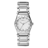 Marc Jacobs White Dial Silver Stainless Steel Strap Watch for Women - MBM3052