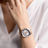 Buy Shop Swarovski Octea Nova Grey Dial Gold Mesh Bracelet Watch for Women - 5451634 USA Online