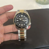 Buy Shop Seiko 5 Sports Automatic Special Creation Black Dial Two Tone Steel Strap Watch For Men - SRPK22 USA Online