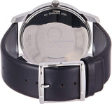 Buy Shop Calvin Klein City Grey Dial Black Leather Strap Watch For Men - K2G21107 USA Online