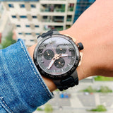Buy Shop Tissot T Race Cycling Chronograph Black Dial Black Rubber Strap Watch For Men - T111.417.37.441.07 USA Online