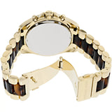 Buy Shop Michael Kors Bradshaw Chronograph Brown Dial Two Tone Steel Strap Watch For Women - MK5696 USA Online