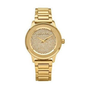Buy Shop Michael Kors Kinley Gold Dial Gold Steel Strap Watch for Women - MK6209 USA Online