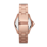 Buy Shop Fossil Cecile Rose Gold Dial Rose Gold Steel Strap Watch for Women - AM4483 USA Online