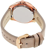 Buy Shop Fossil Cecile White Dial Beige Leather Strap Watch for Women - AM4532 USA Online
