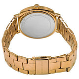 Buy Shop Michael Kors Nia Quartz Gold Dial Gold Steel Strap Watch For Women - MK3989 USA Online