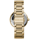 Buy Shop Michael Kors Skylar Gold Dial Gold Steel Strap Watch for Women - MK5867 USA Online