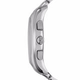 Buy Shop Emporio Armani Velente Chronograph Quartz Silver Dial Silver Steel Strap Watch For Men - AR1702 USA Online