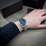 Buy Shop Tag Heuer Aquaracer Blue Dial SIlver Steel Strap Watch for Men - CAY111B.BA0927 USA Online