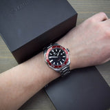 Buy Shop Tag Heuer Aquaracer Black Dial Silver Steel Strap Watch for Men - WAY101B.BA0746 USA Online