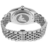 Buy Shop Emporio Armani Classic Analog Black Dial Silver Steel Strap Watch For Men - AR0369 USA Online