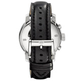 Buy Shop Emporio Armani Classic Chronograph Black Dial Black Leather Strap Watch For Men - AR0431 USA Online