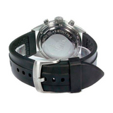 Buy Shop Emporio Armani Sportivo Chronograph Black Dial Black Rubber Strap Watch For Men - AR0527 USA Online