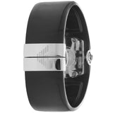 Buy Shop Emporio Armani Casual Analog Black Dial Black Leather Strap Watch For Women - AR0739 USA Online