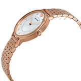Buy Shop Emporio Armani Kappa Analog Mother of Pearl Dial Rose Gold Steel Strap Watch For Women - AR11006 USA Online