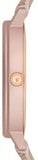 Buy Shop Emporio Armani Kappa Quartz Rose Gold Dial Pink Leather Strap Watch For Women - AR11010 USA Online