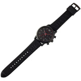 Buy Shop Emporio Armani Luigi Chronograph Black Dial Black Rubber Strap Watch For Men - AR11024 USA Online