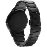 Emporio Armani Renato Quartz Black Dial Black Steel Strap Watch For Men - AR11079