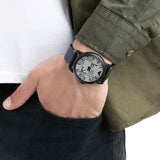 Buy Shop Emporio Armani Luigi Quartz White Dial Black Rubber Strap Watch For Men - AR11136 USA Online