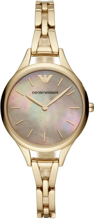Buy Shop Emporio Armani Aurora Multitone Dial Gold Steel Strap Watch for Women - AR11140 USA Online