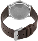 Buy Shop Emporio Armani Kappa Quartz Black Dial Brown Leather Strap Watch For Men - AR11153 USA Online