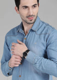 Buy Shop Emporio Armani Kappa Quartz Black Dial Brown Leather Strap Watch For Men - AR11153 USA Online
