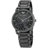 Buy Shop Emporio Armani Luigi Analog Grey Dial Grey Steel Strap Watch For Men - AR11155 USA Online