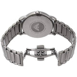 Buy Shop Emporio Armani Luigi Analog Grey Dial Grey Steel Strap Watch For Men - AR11155 USA Online