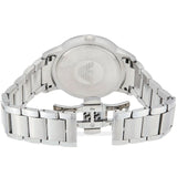 Emporio Armani Renato Quartz Silver Dial Silver Steel Strap Watch For Men - AR11189