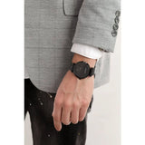 Buy Shop Emporio Armani Gianni T Bar Analog Black Dial Black Steel Strap Watch For Men - AR11299 USA Online