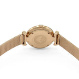 Buy Shop Emporio Armani Gianni T Bar Mother of Pearl Dial Rose Gold Mesh Bracelet Watch For Women - AR11320 USA Online
