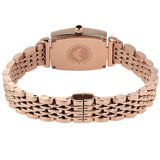 Buy Shop Emporio Armani Gianni T Bar Quartz Crystals White Dial Rose Gold Steel Strap Watch For Women - AR11406 USA Online