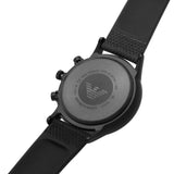Buy Shop Emporio Armani Renato Chronograph Black Dial Black Nylon Strap Watch For Men - AR11457 USA Online