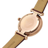 Buy Shop Emporio Armani Gianni T Bar Crystals Maroon Dial Maroon Leather Strap Watch for Women - AR11487 USA Online