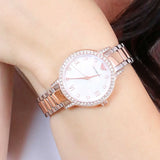 Buy Shop Emporio Armani Cleo Mother of Pearl Dial Two Tone Steel Strap Watch For Women - AR11499 USA Online